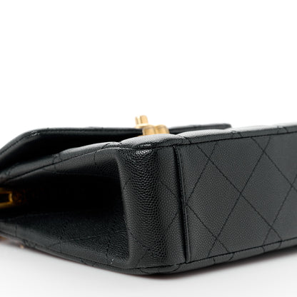 Chanel Caviar Quilted 31 Rue Cambon Mini Top Handle Flap Black 11 of 13