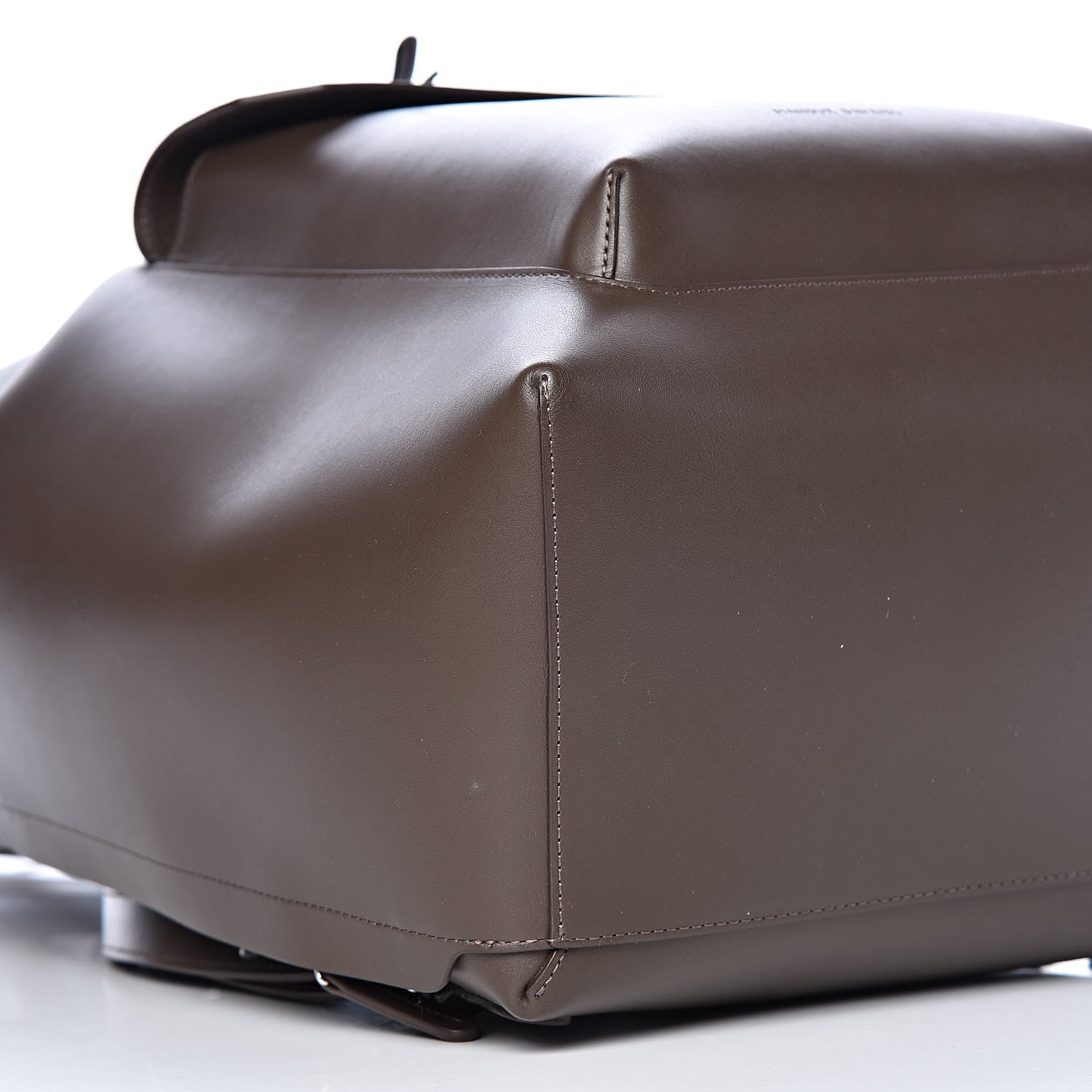 Mansur Gavriel Calfskin Technical Backpack Chocolate 9 of 10