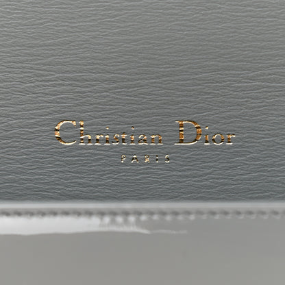 Christian Dior Patent Cannage Lady Dior Convertible Clutch Grey 7 of 10