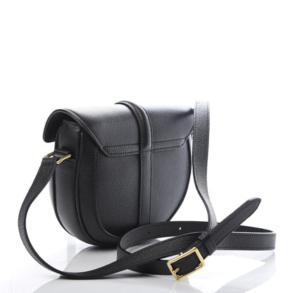 Celine Grained Calfskin Besace Small 16 Black 3 of 8