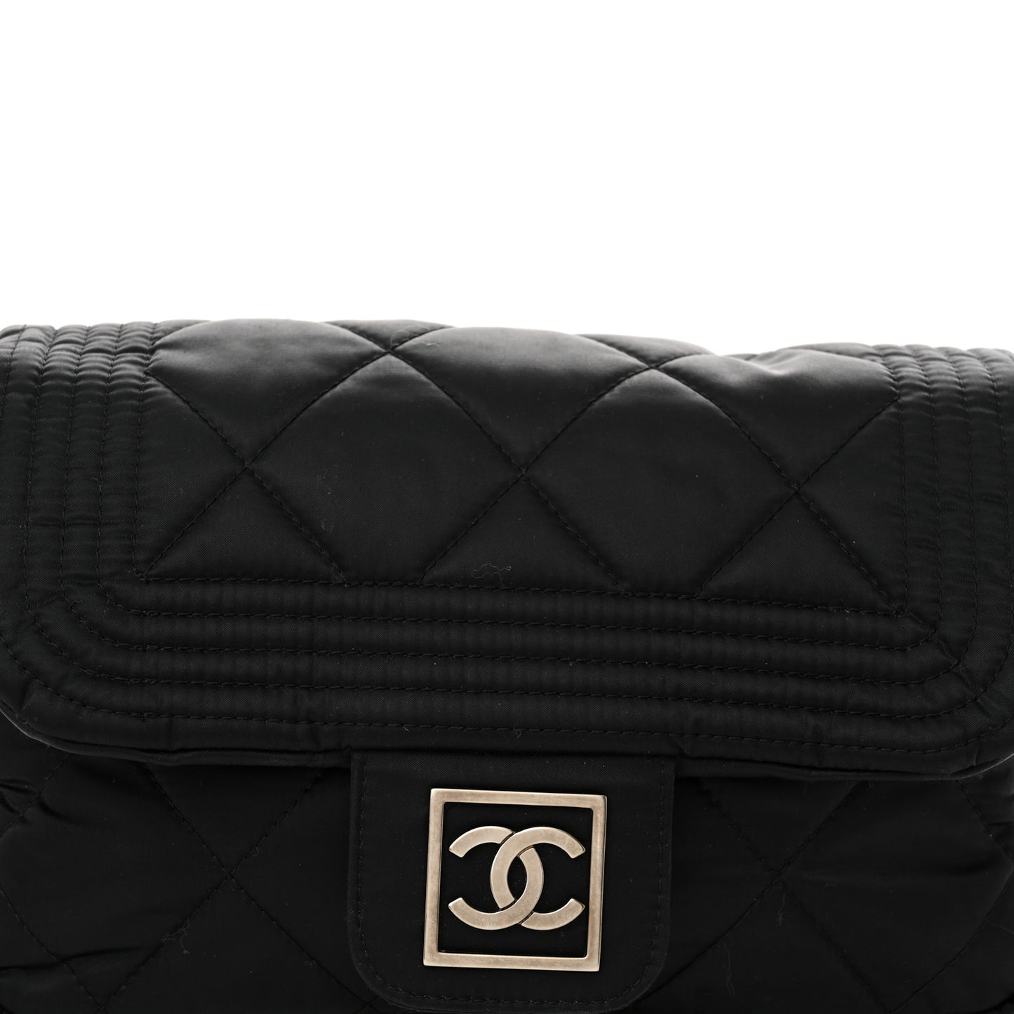 Nylon Ski Sport Belt Bag Black