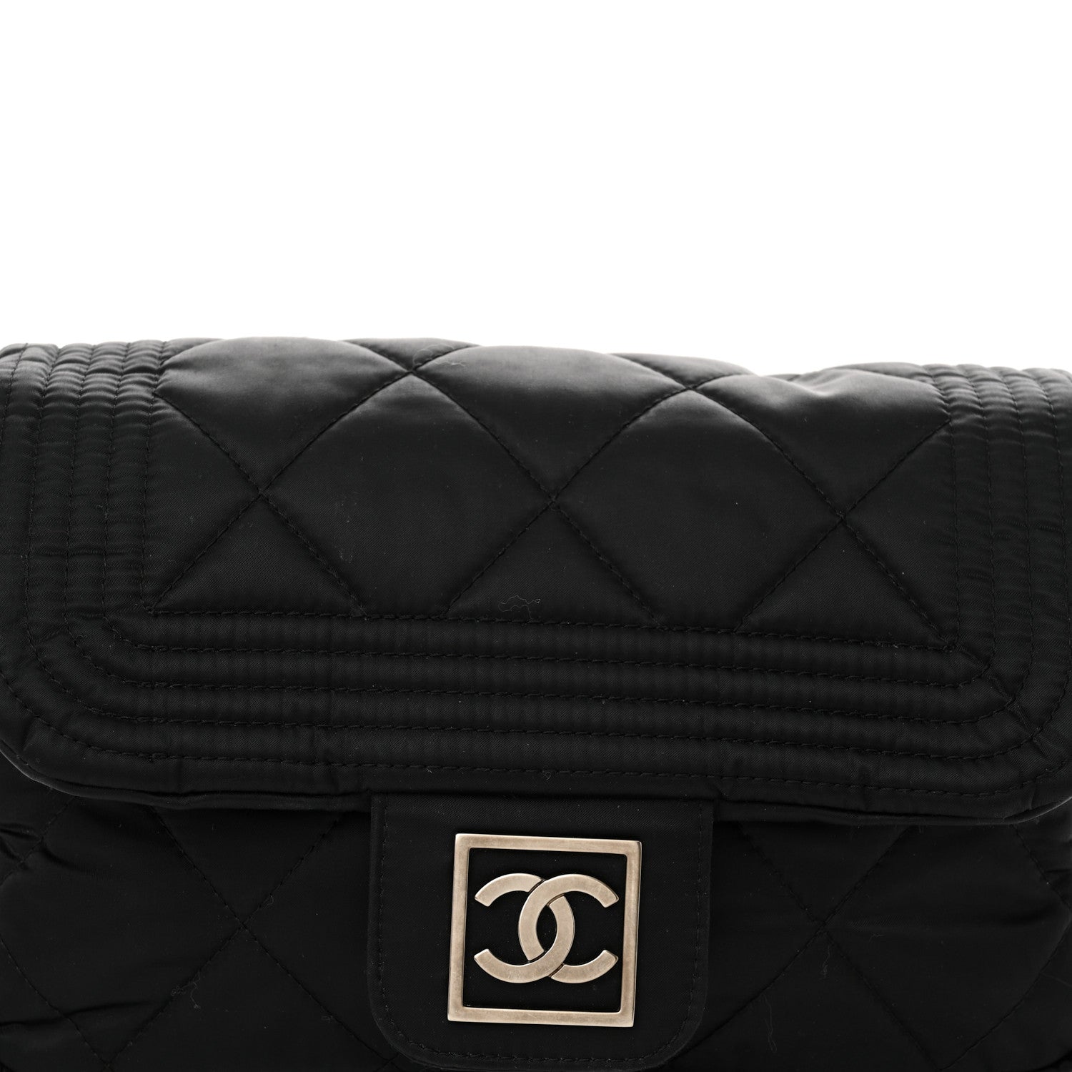 Chanel Nylon Ski Sport Belt Bag Black 8 of 11