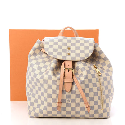 Louis Vuitton Damier Azur Sperone Backpack 9 of 9