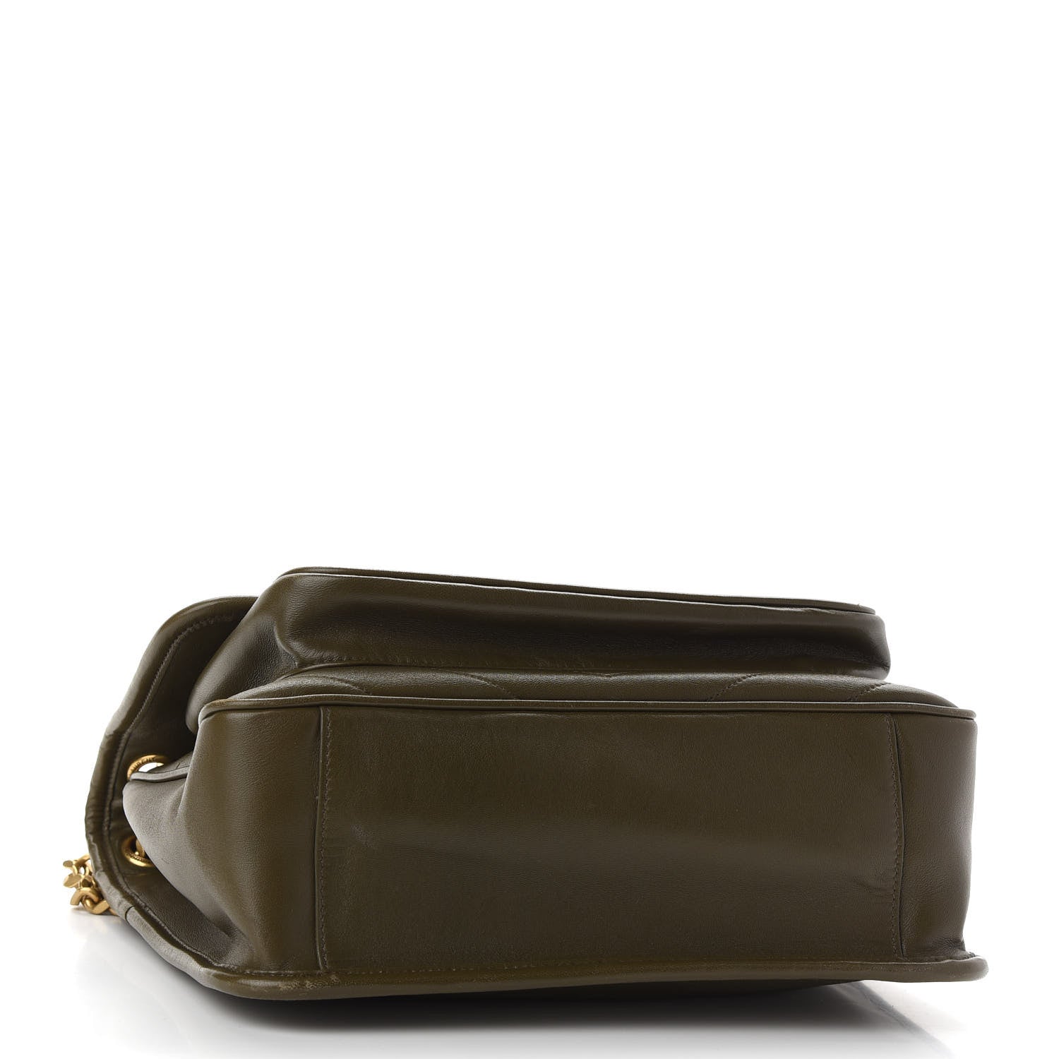 Saint Laurent Lambskin Matelasse Monogram Medium Niki Chain Satchel Seaweed 4 of 9