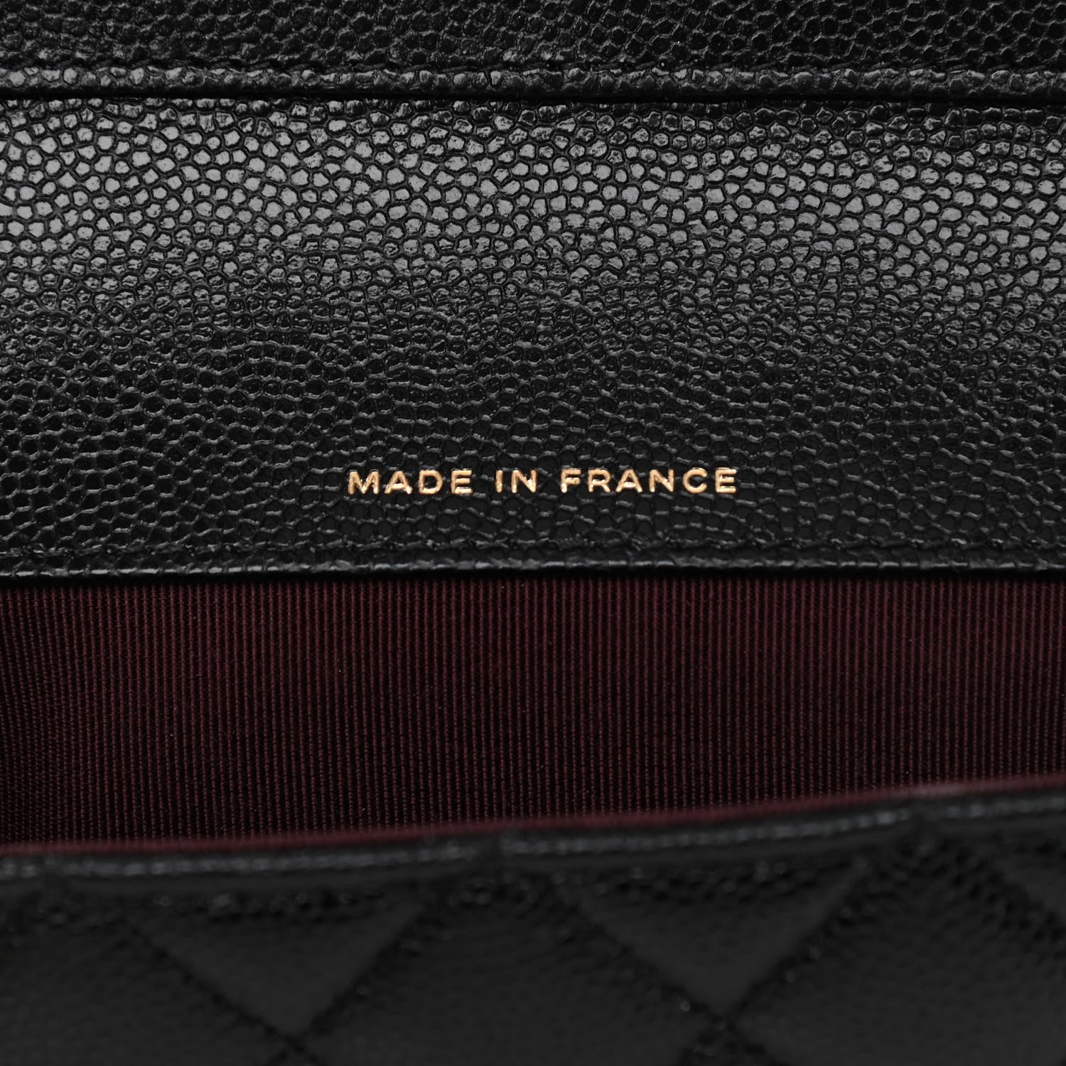 Chanel Caviar Quilted Glasses Case With Chain Black 7 of 12