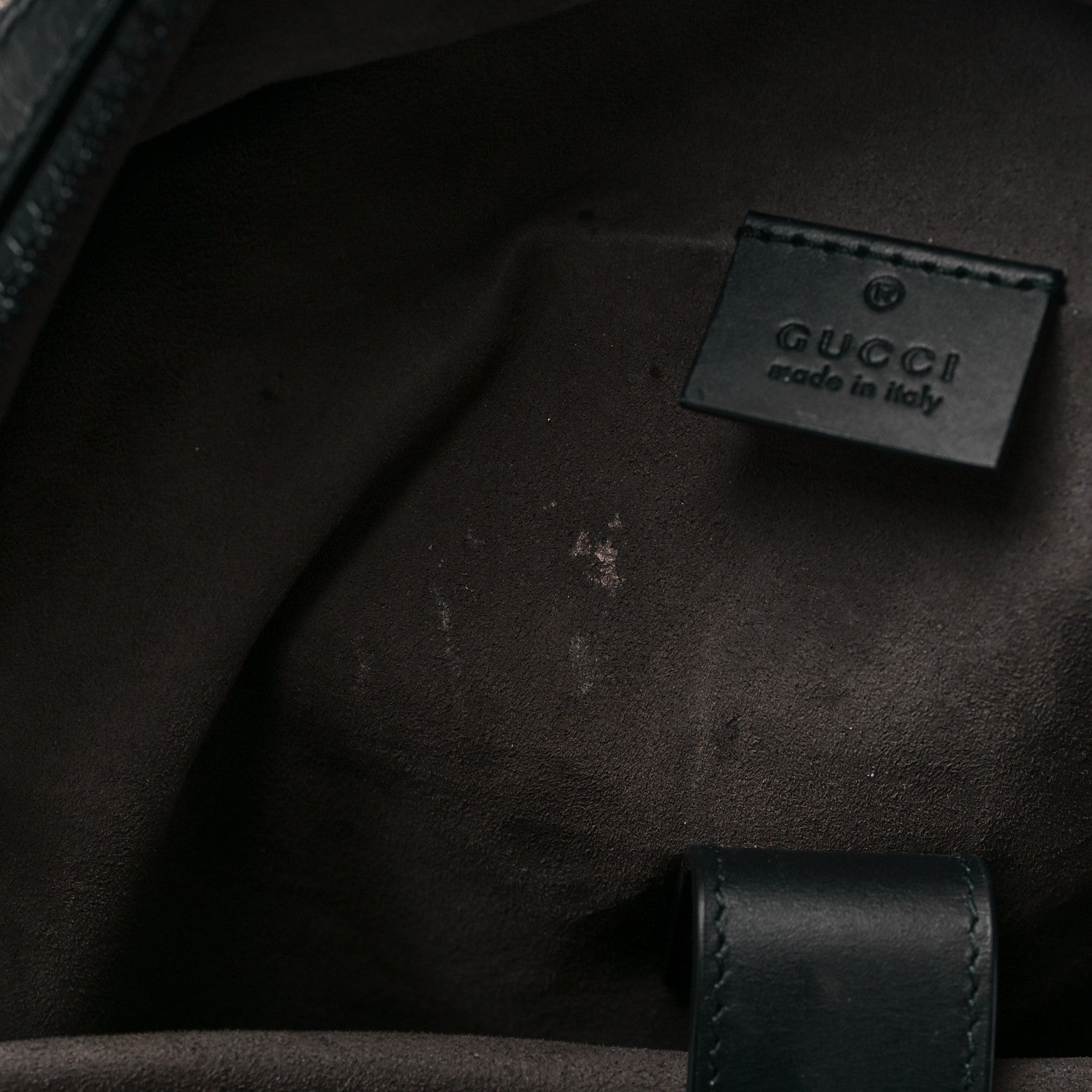 Gucci GG Supreme Monogram Medium Backpack Black 14 of 14