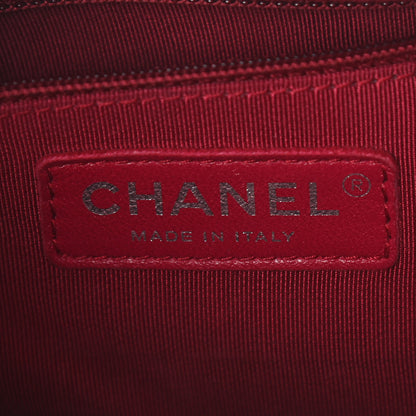 Chanel Metallic Lambskin Calfskin Quilted Medium Gabrielle Hobo Silver 5 of 8