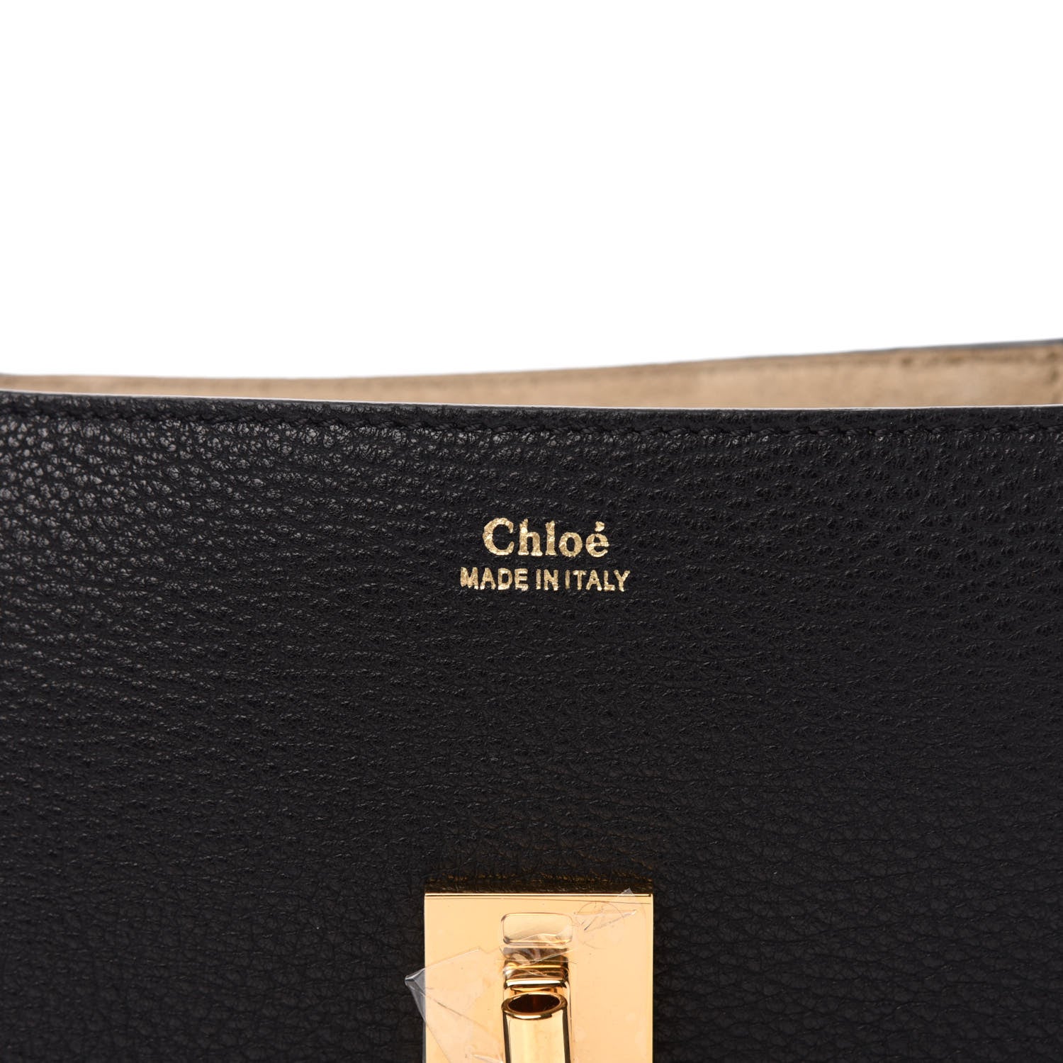 Chloe Grained Lambskin Mini Drew Shoulder Bag Black 8 of 10