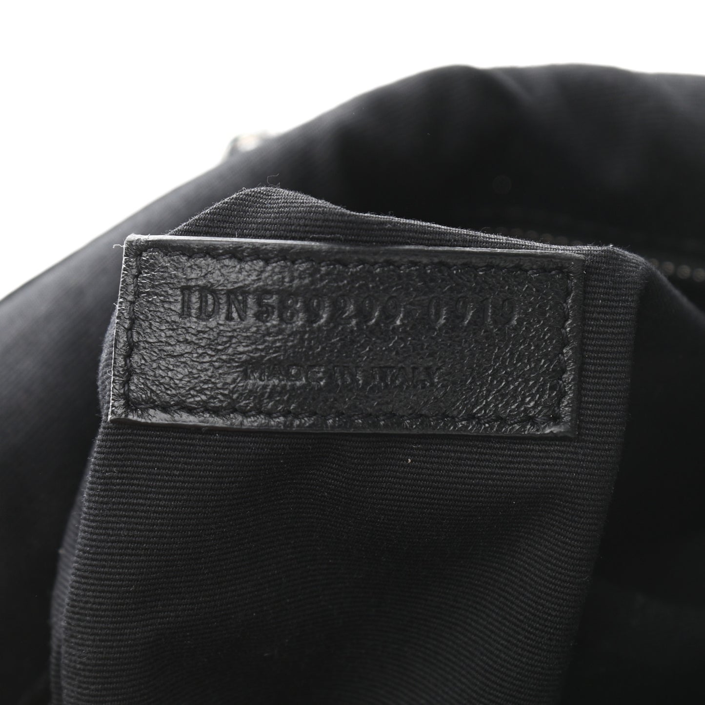 Vintage Lambskin Chevron Monogram Medium Nolita Dark Smog