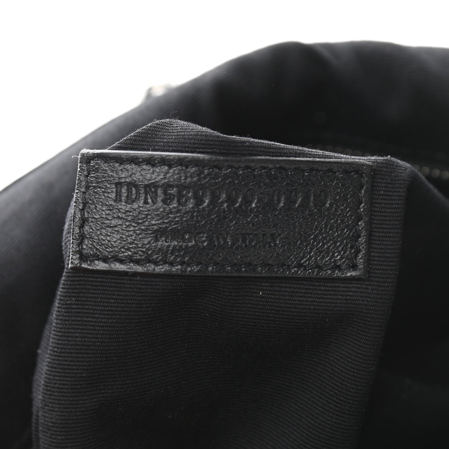 Saint Laurent Vintage Lambskin Chevron Monogram Medium Nolita Dark Smog 7 of 12