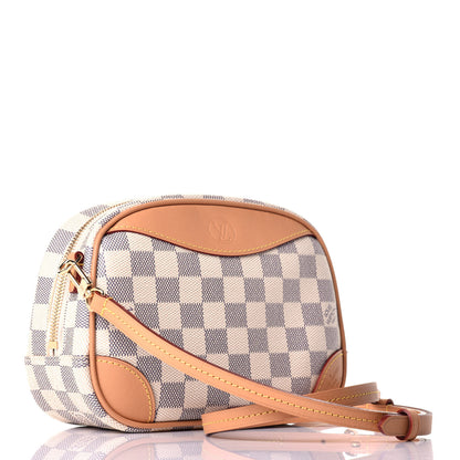 Louis Vuitton Damier Azur Mini Deauville 3 of 9