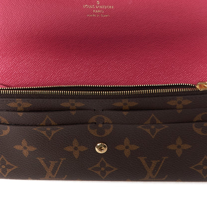 Louis Vuitton Monogram Bloom Flower Emilie Wallet 10 of 10