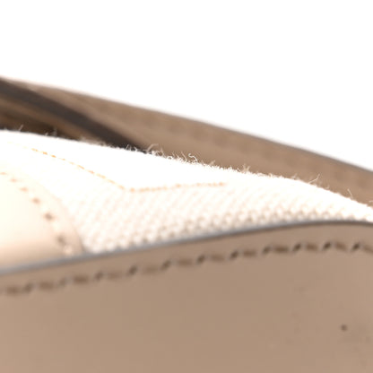 Fendi Canvas Nappa F is Fendi FF Embroidered Mini Mon Tresor Bucket Bag Grezzo White Nuvola 12 of 12
