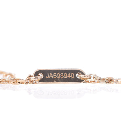 Van Cleef & Arpels 18K Yellow Gold Mother of Pearl Sweet Alhambra Butterfly Bracelet 4 of 6