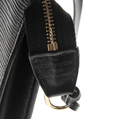 Louis Vuitton Epi Pochette Accessories 24 Black 6 of 7