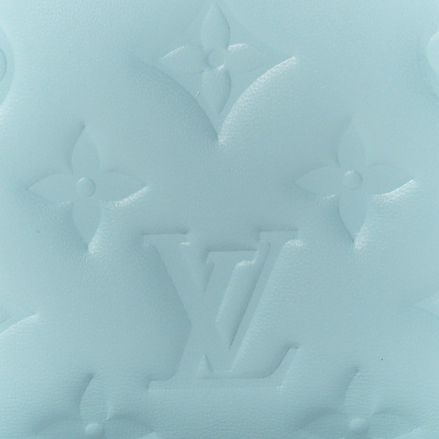 Louis Vuitton Lambskin Embossed Monogram Lou Coussin Wallet Azur 9 of 11