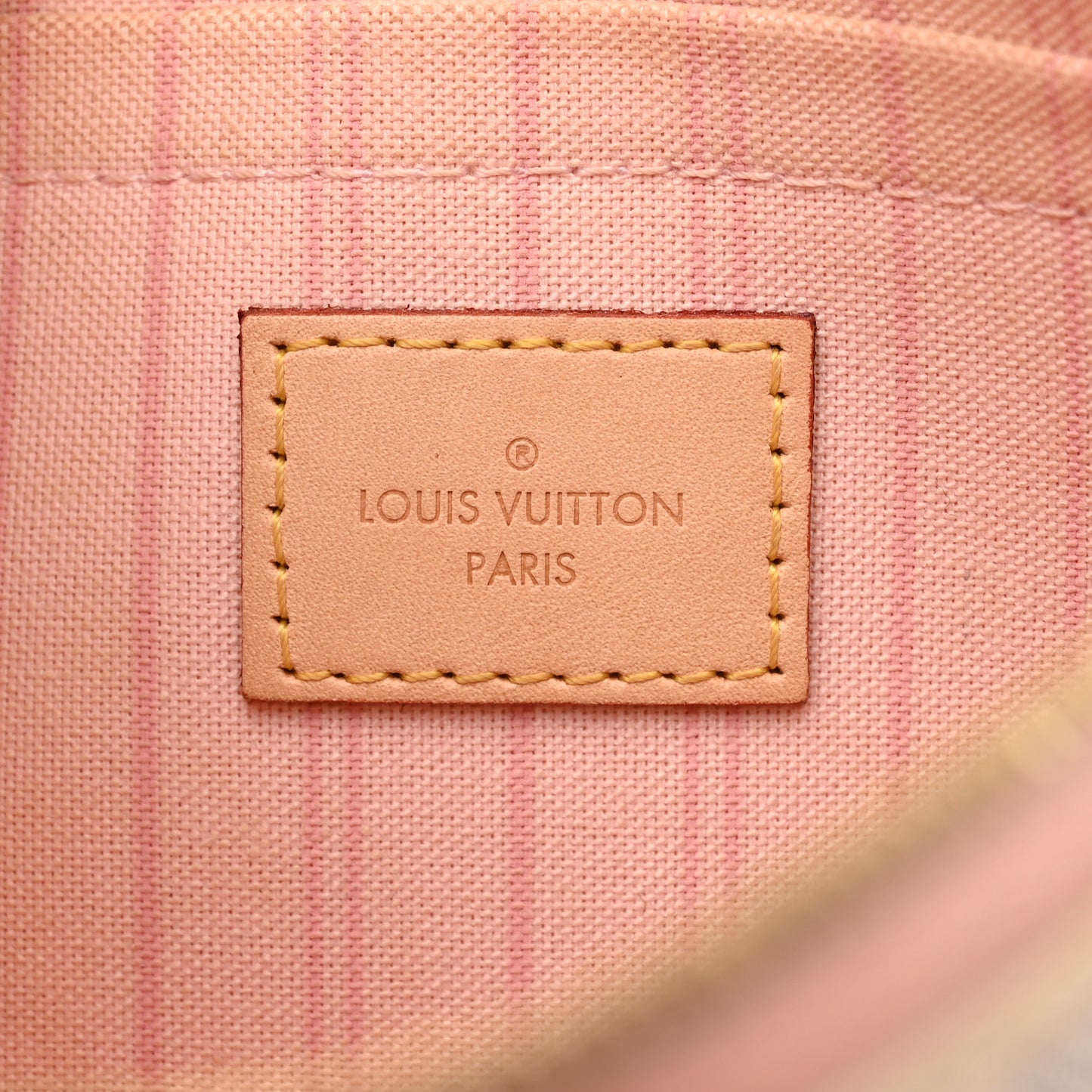 Damier Azur Neverfull MM GM Pochette Rose Ballerine