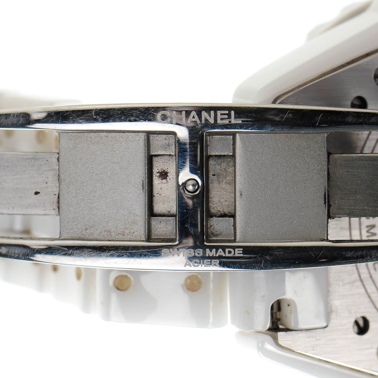 Chanel Stainless Steel Ceramic 38mm J12 Automatic Watch White 4 of 5