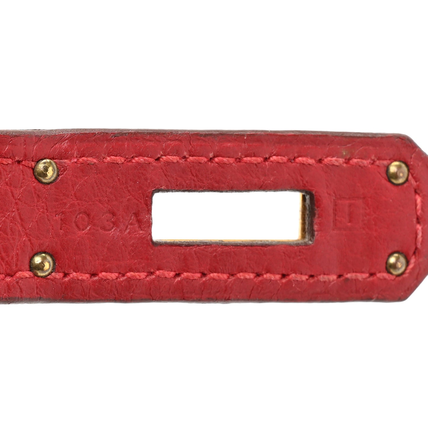 Taurillon Clemence Birkin 30 Rouge Vif