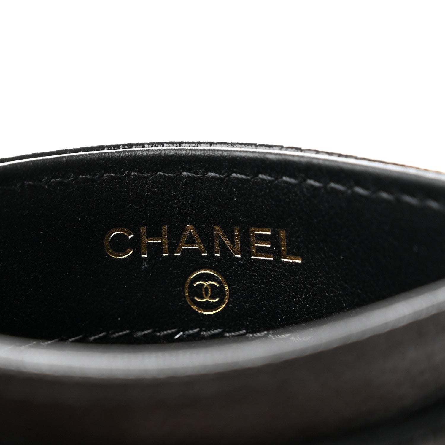 Chanel Caviar Quilted Multi Chain CC Card Holder Black 6 of 8