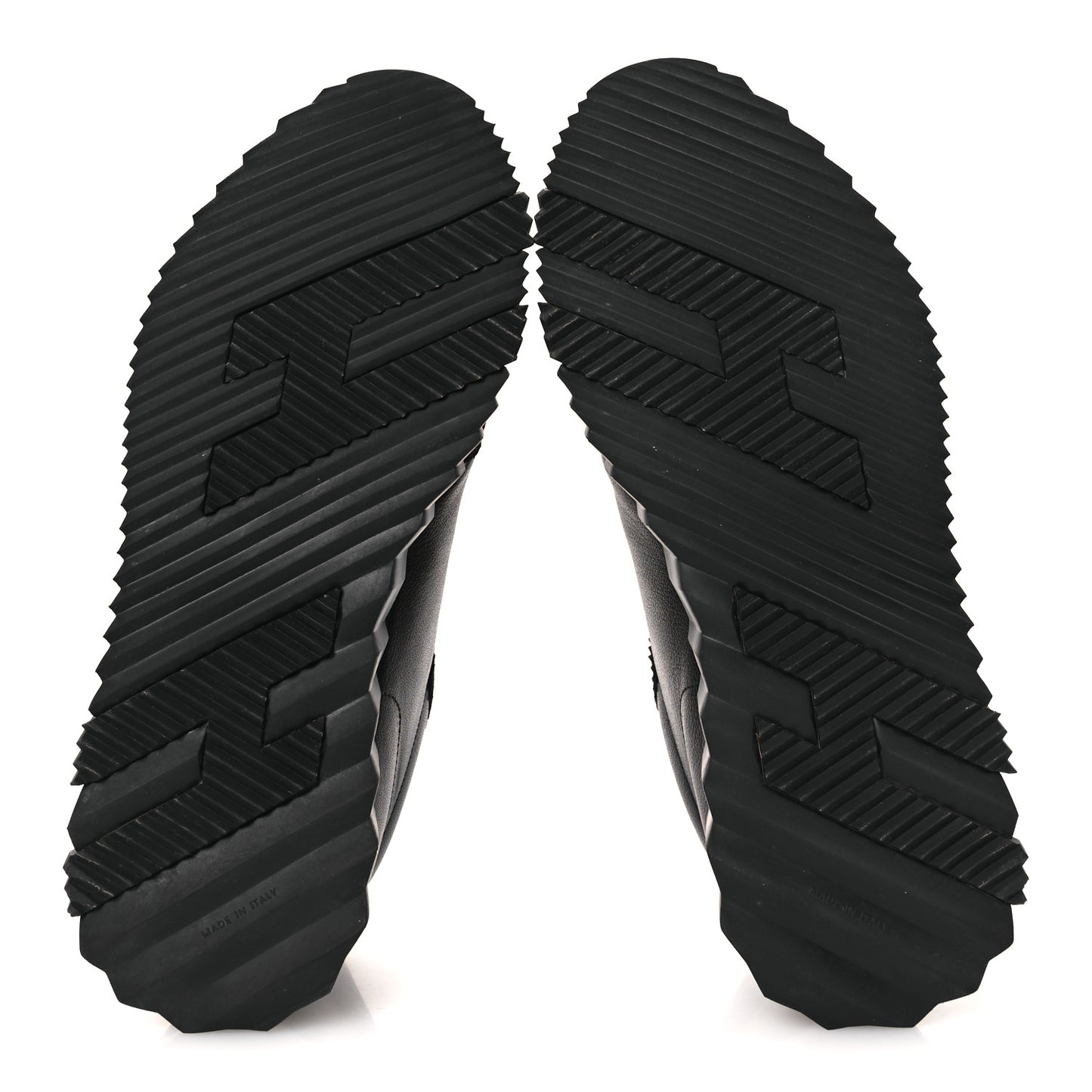 Goatskin Suede Goatskin Mens Bouncing Sneakers 43.5 Black