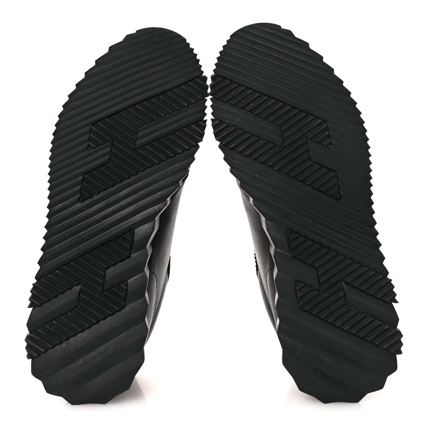 Hermes Goatskin Suede Goatskin Mens Bouncing Sneakers 43.5 Black 7 of 12
