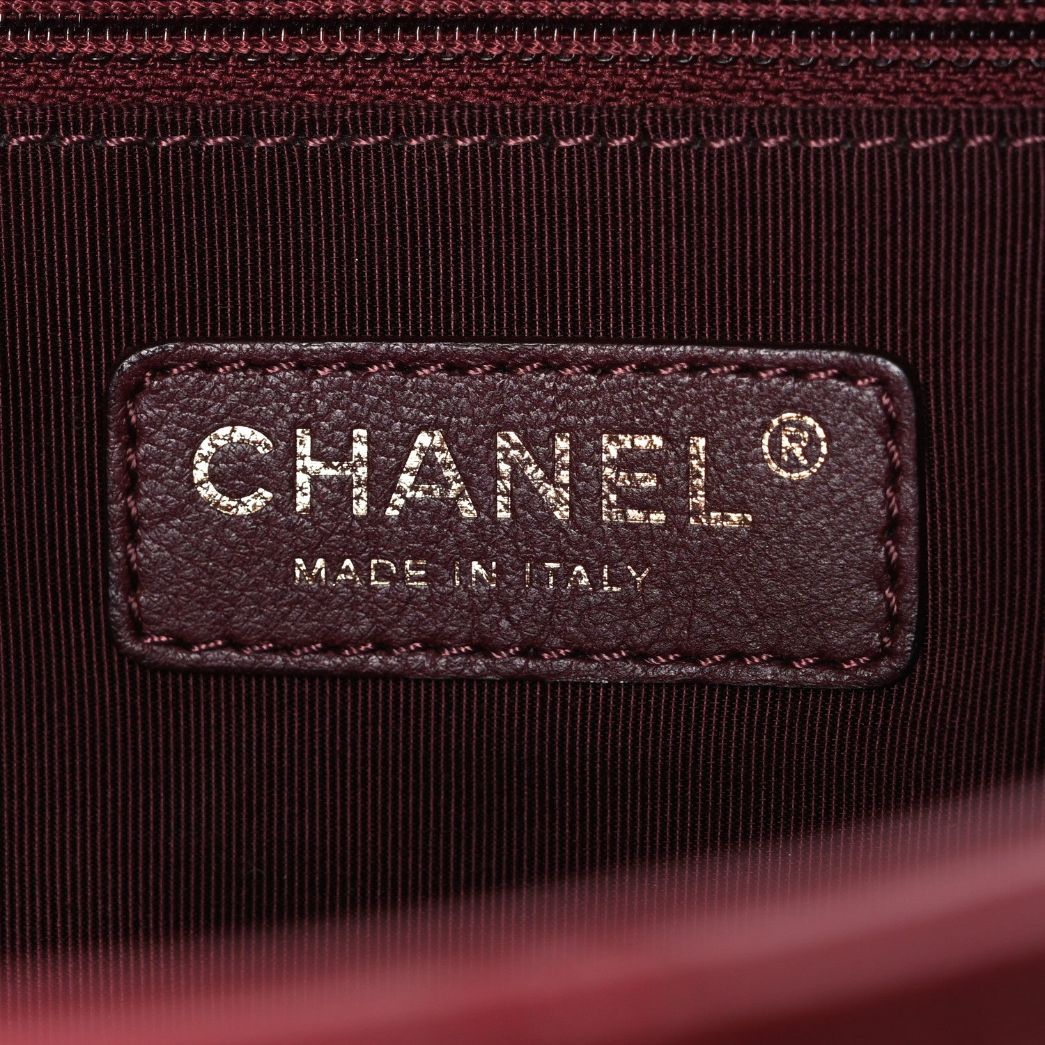 Chanel Calfskin Diamond Debossed Large Cosmos Flap Red 6 of 10