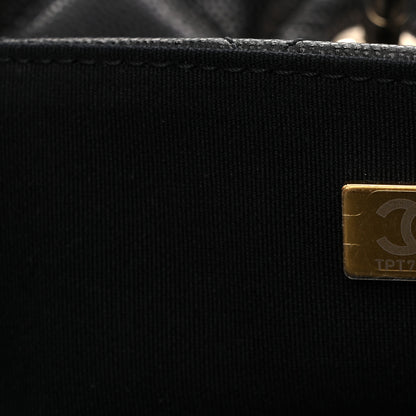 Chanel Caviar Quilted XXL Travel Flap Bag Black 7 of 10