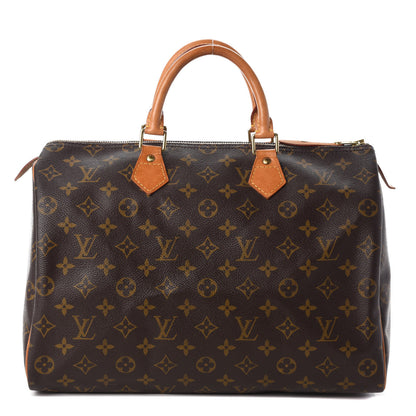 Louis Vuitton Monogram Speedy 35 1 of 9