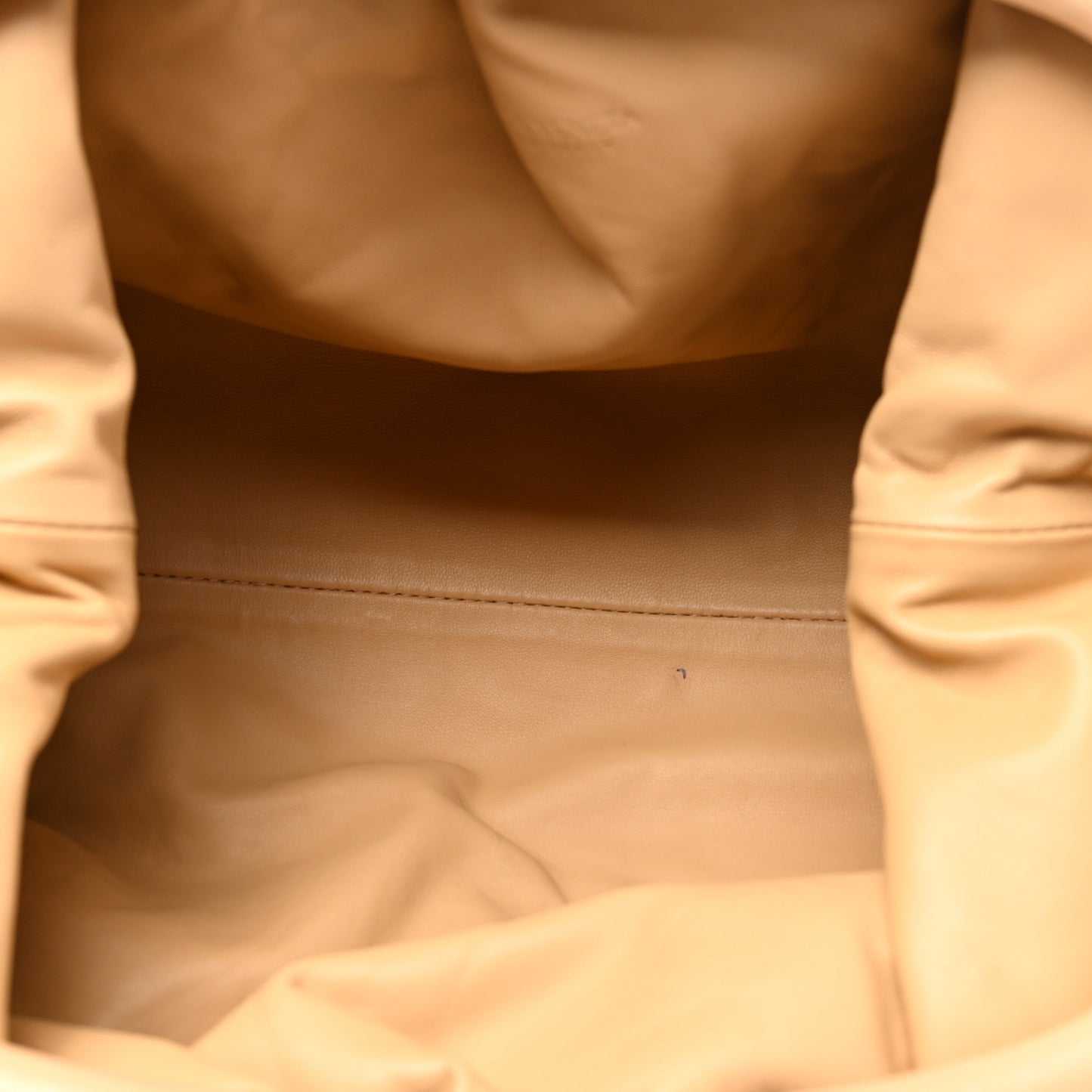 Nappa Maxi Intrecciato The Pouch Oversized Clutch Almond