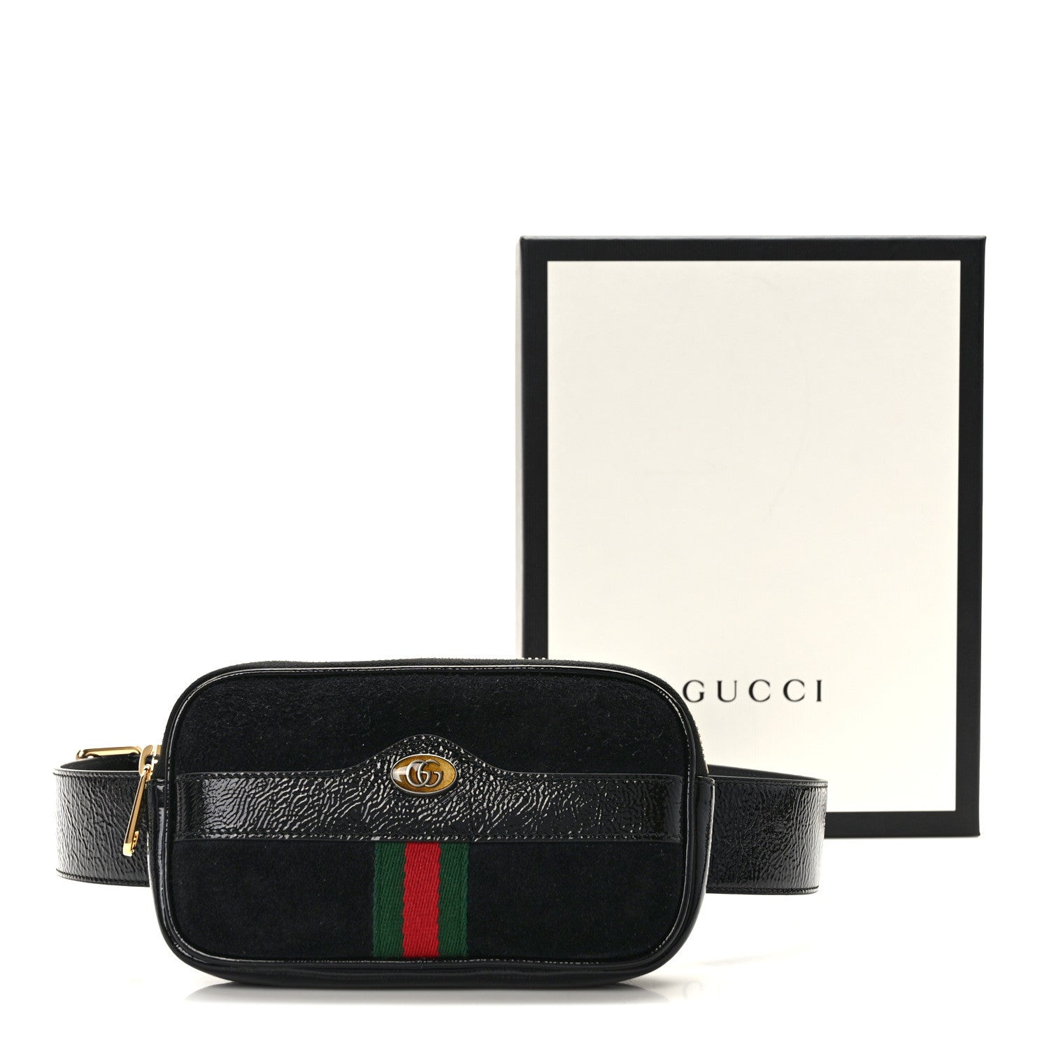 Gucci Suede Patent Ophidia Belted iPhone Case 85 34 Black 13 of 13