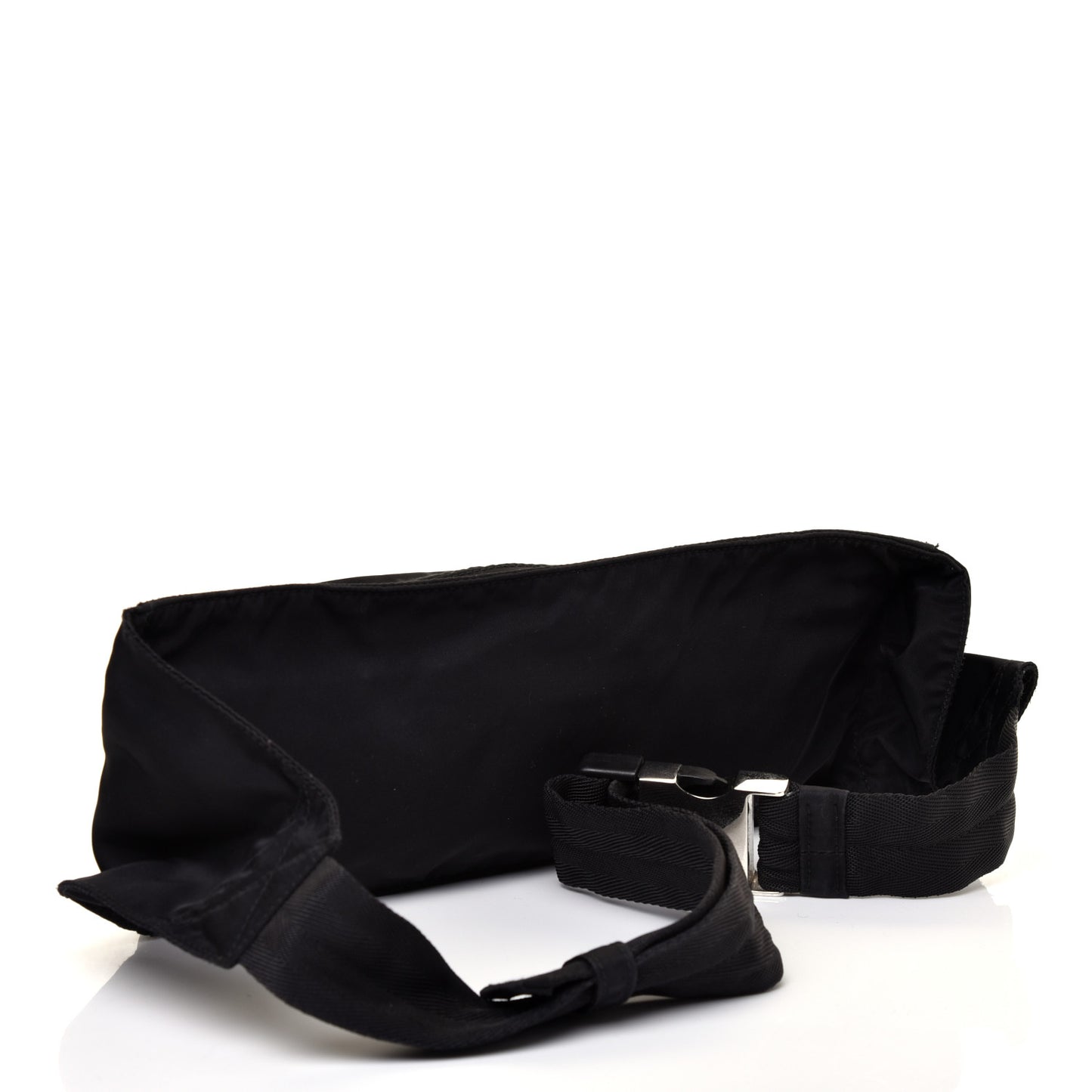 Tessuto Nylon Montagna Belt Bag Black