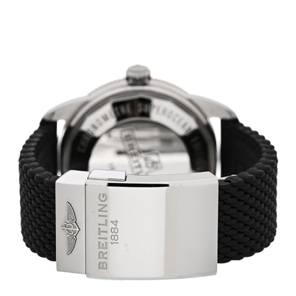 Breitling Stainless Steel 18K Rose Gold Rubber 42mm Superocean Heritage II B20 Automatic Watch Black UB2010 3 of 6