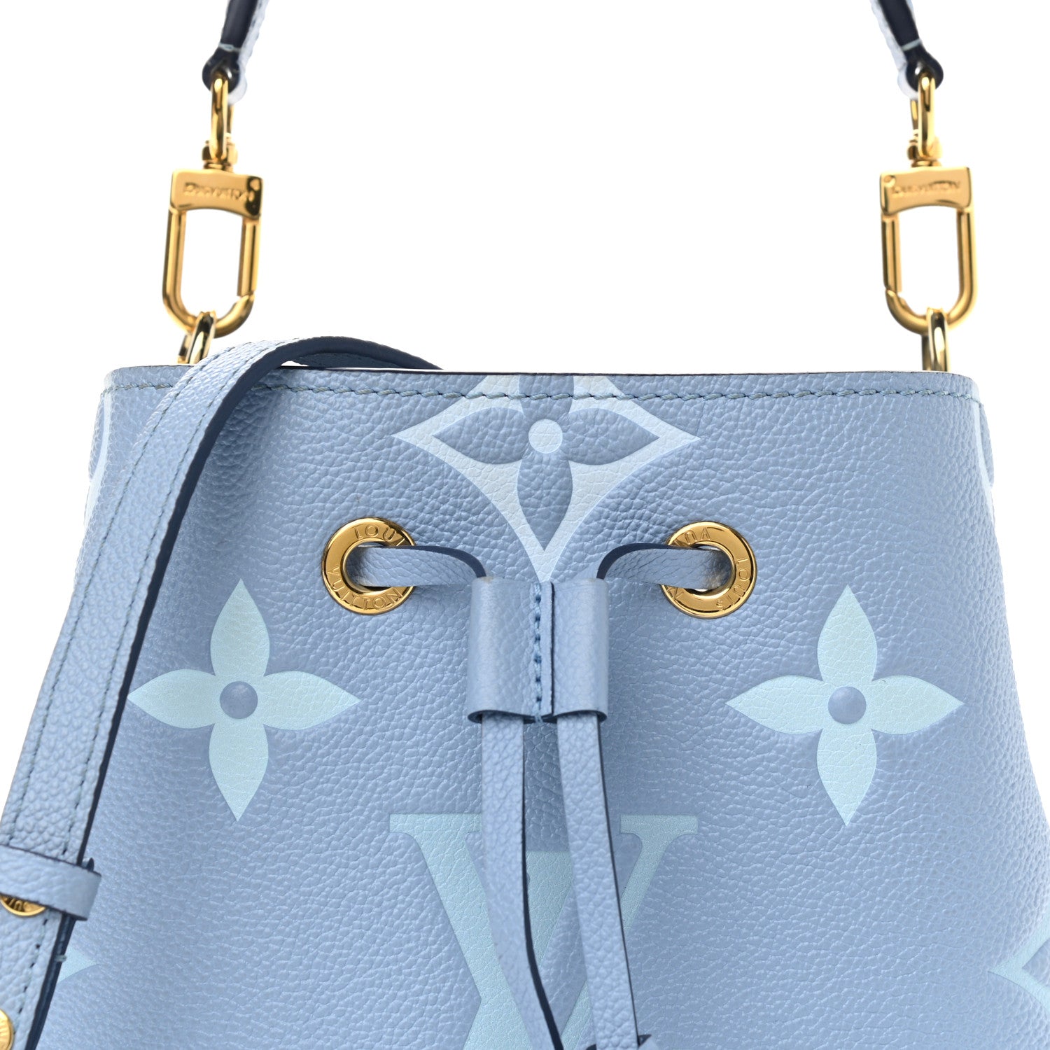 Louis Vuitton Empreinte Monogram Giant By The Pool Neonoe BB Summer Blue 7 of 11