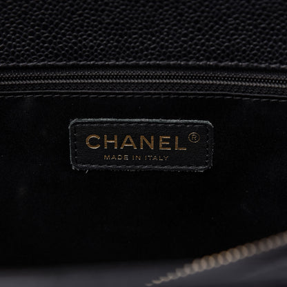 Chanel Caviar Quilted Grand Shopping Tote GST Black 8 of 12