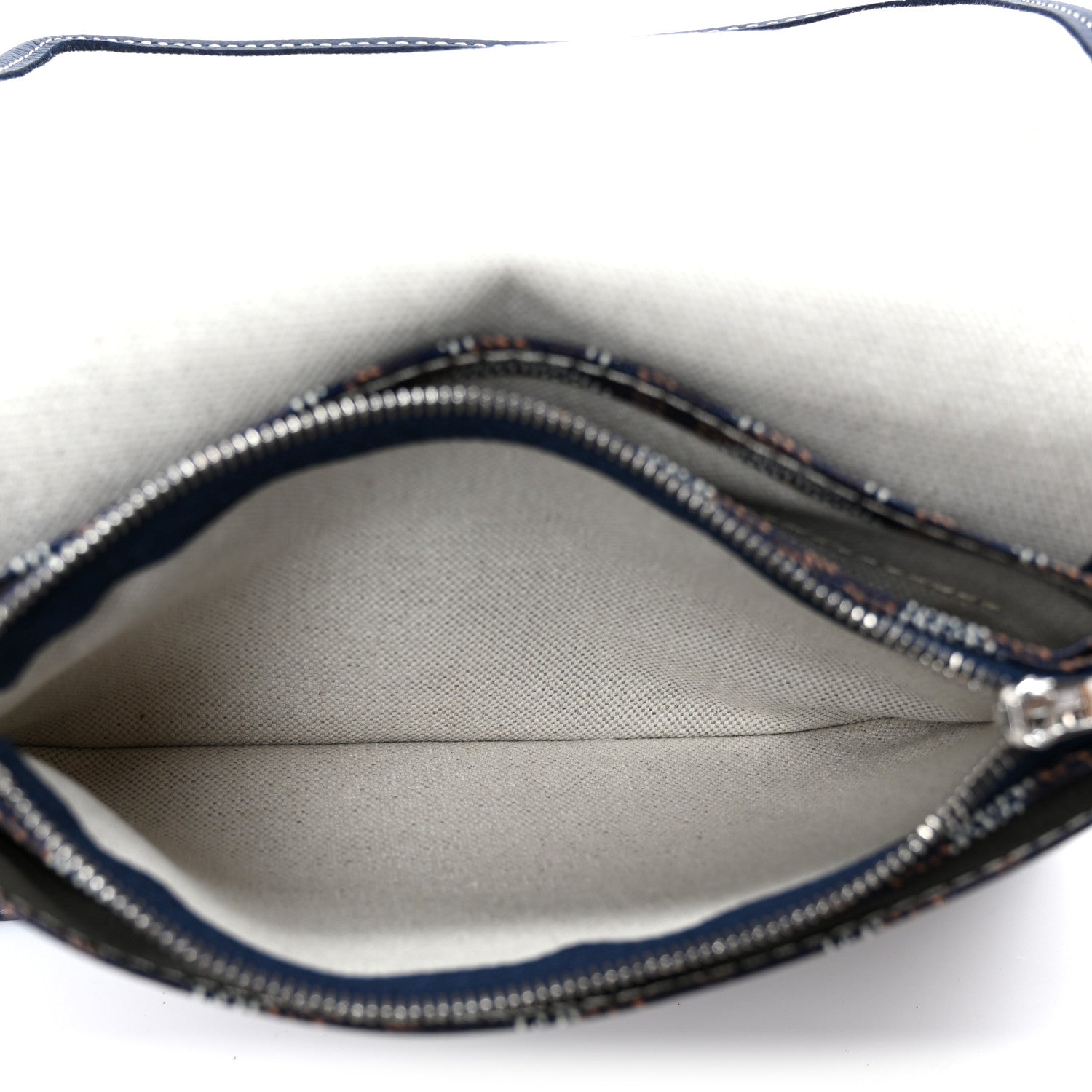 Goyard Goyardine Plumet Wallet Clutch Navy 5 of 10