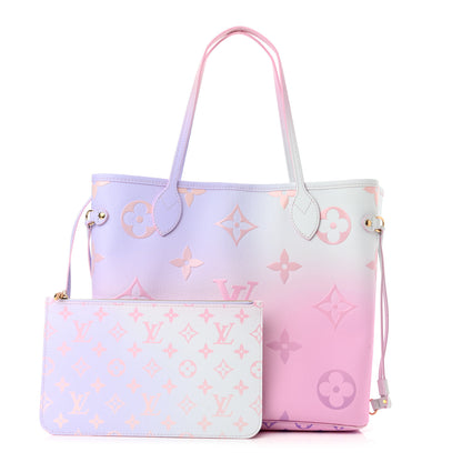 Louis Vuitton Monogram Giant Spring In The City Neverfull MM Sunrise Pastel 1 of 10