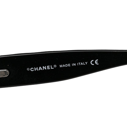 Chanel Camellia CC Sunglasses 5111 Black 5 of 9