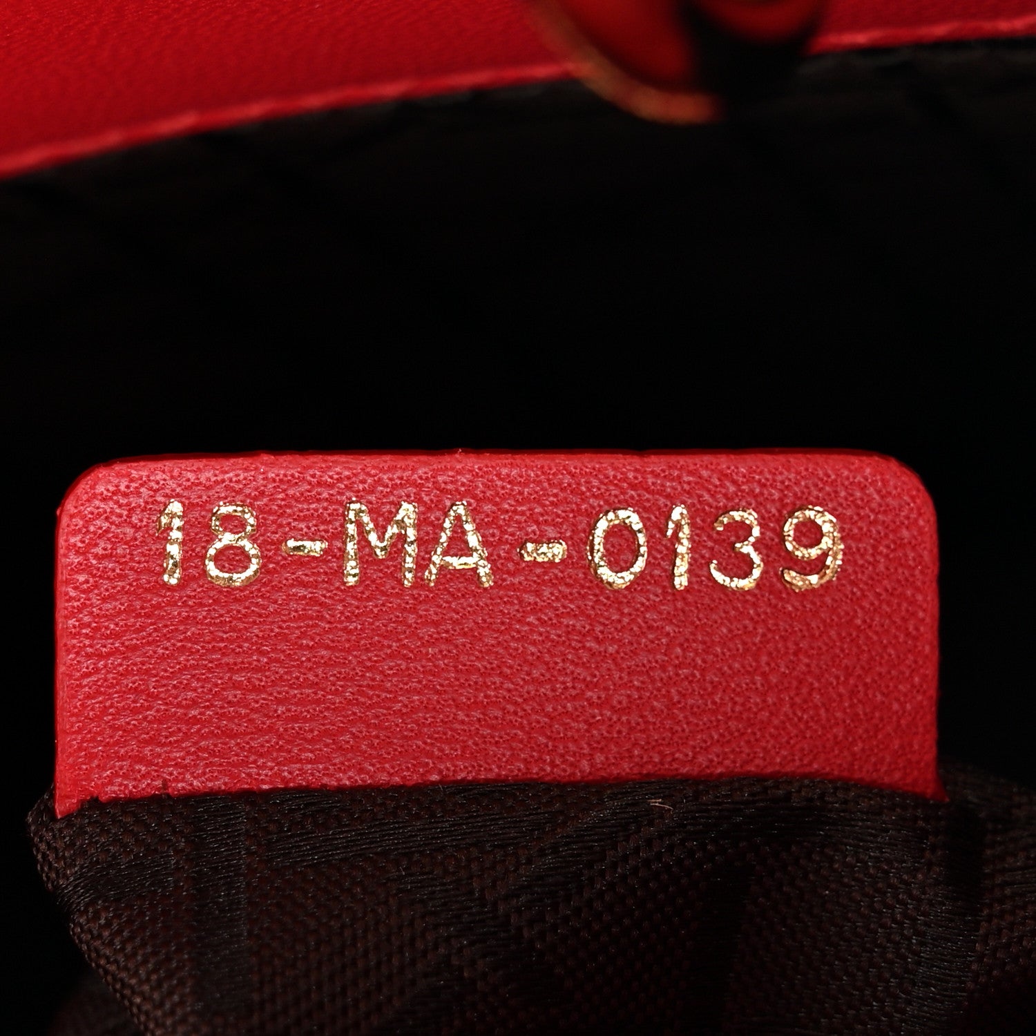 Christian Dior Lambskin Cannage Small My ABCDior Lady Dior Red 7 of 10