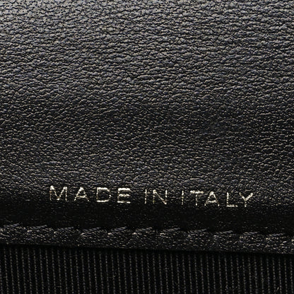 Chanel Calfskin Crocodile Embossed Graffiti 2.55 Cocodile Reissue Flap Card Holder Black Gold 7 of 9