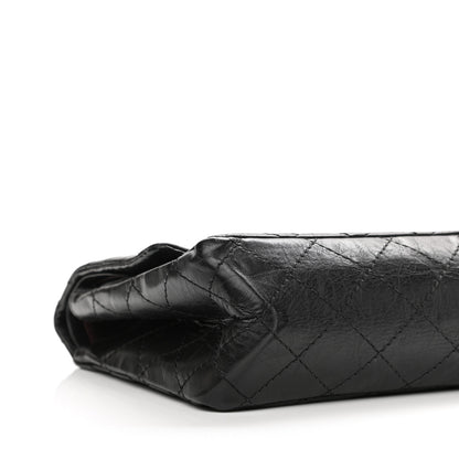 Chanel Aged Calfskin Quilted 2.55 Reissue 226 Flap Black 9 of 10