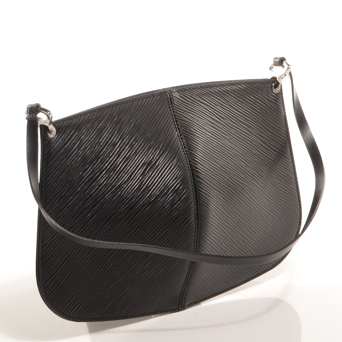 Epi Demi Lune Pochette Black