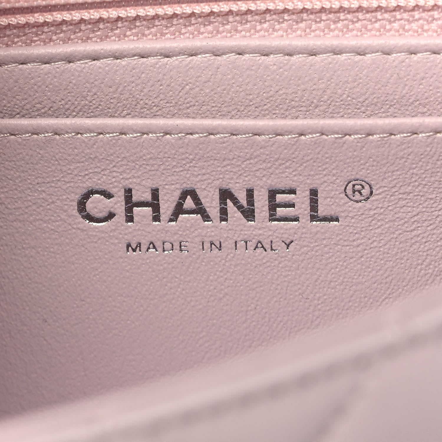 Chanel Lambskin Quilted Mini Rectangular Flap Light Purple 8 of 11