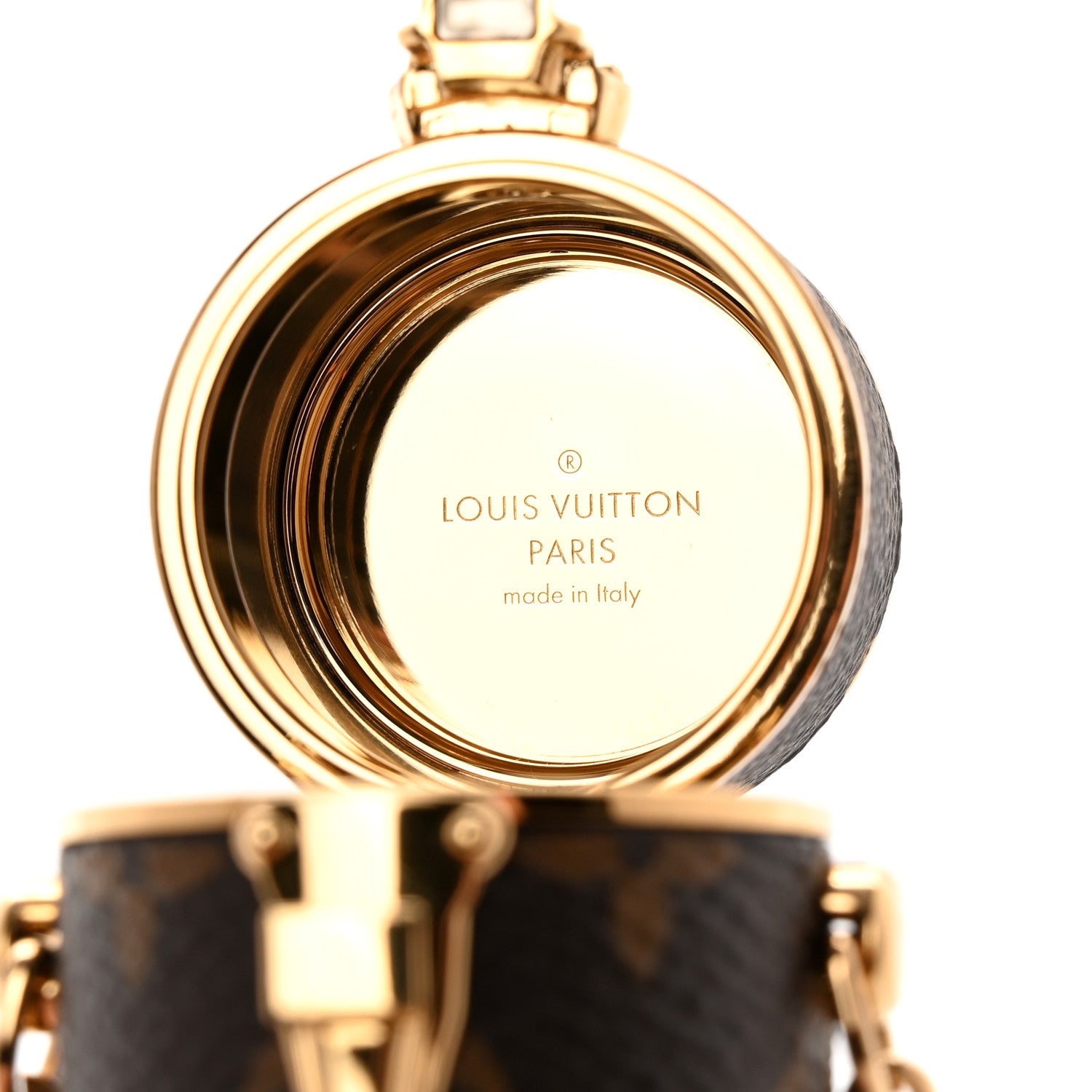 Louis Vuitton Monogram Chain Lipstick Case 6 of 7