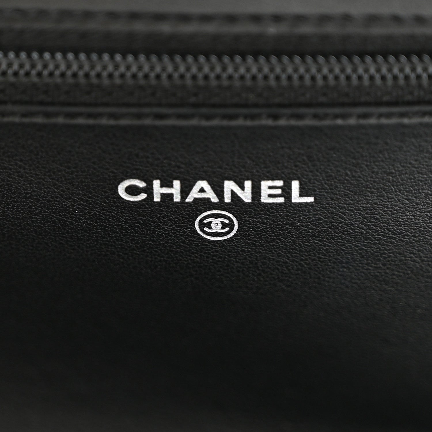 Chanel Caviar Quilted Boy Wallet On Chain WOC Black 5 of 10