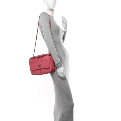 Chanel Grained Calfskin Medium Natural Beauty Flap Pink 2 of 10