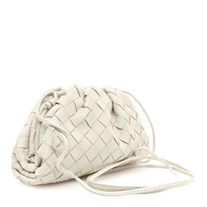 Bottega Veneta Nappa Intrecciato The Mini Pouch Chalk 3 of 10