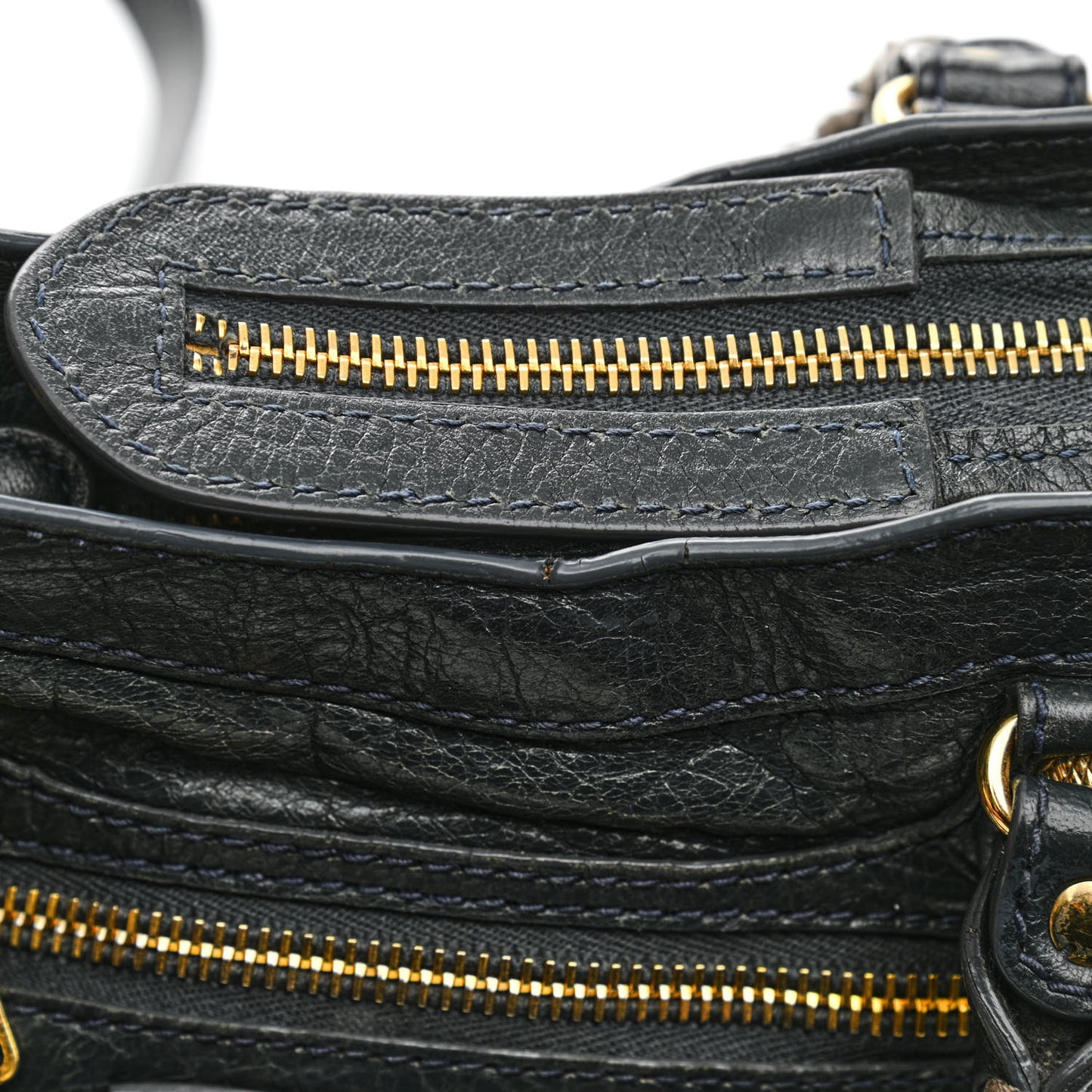 Agneau Giant 12 Gold Hardware Mini City Anthracite