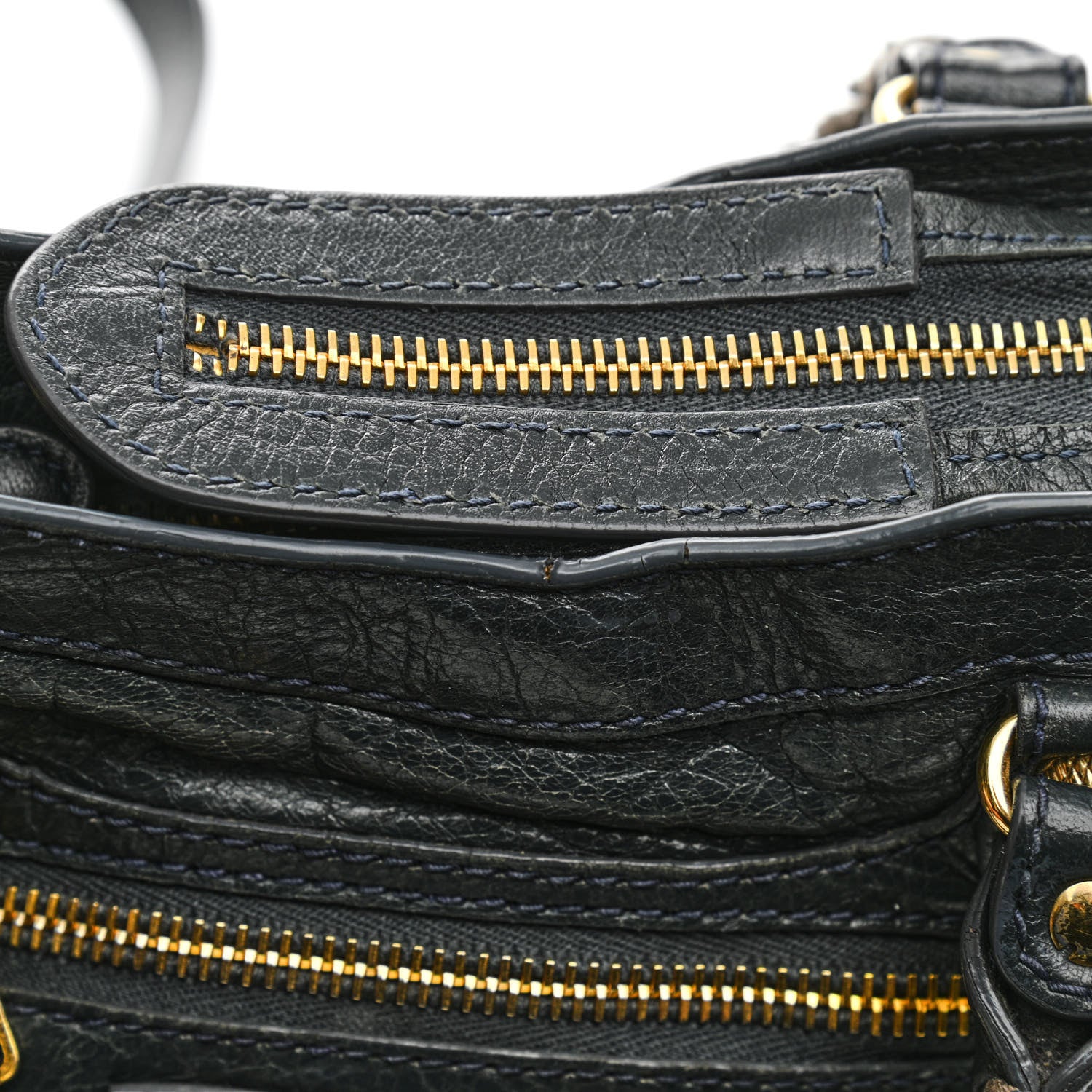 Balenciaga Agneau Giant 12 Gold Hardware Mini City Anthracite 19 of 21