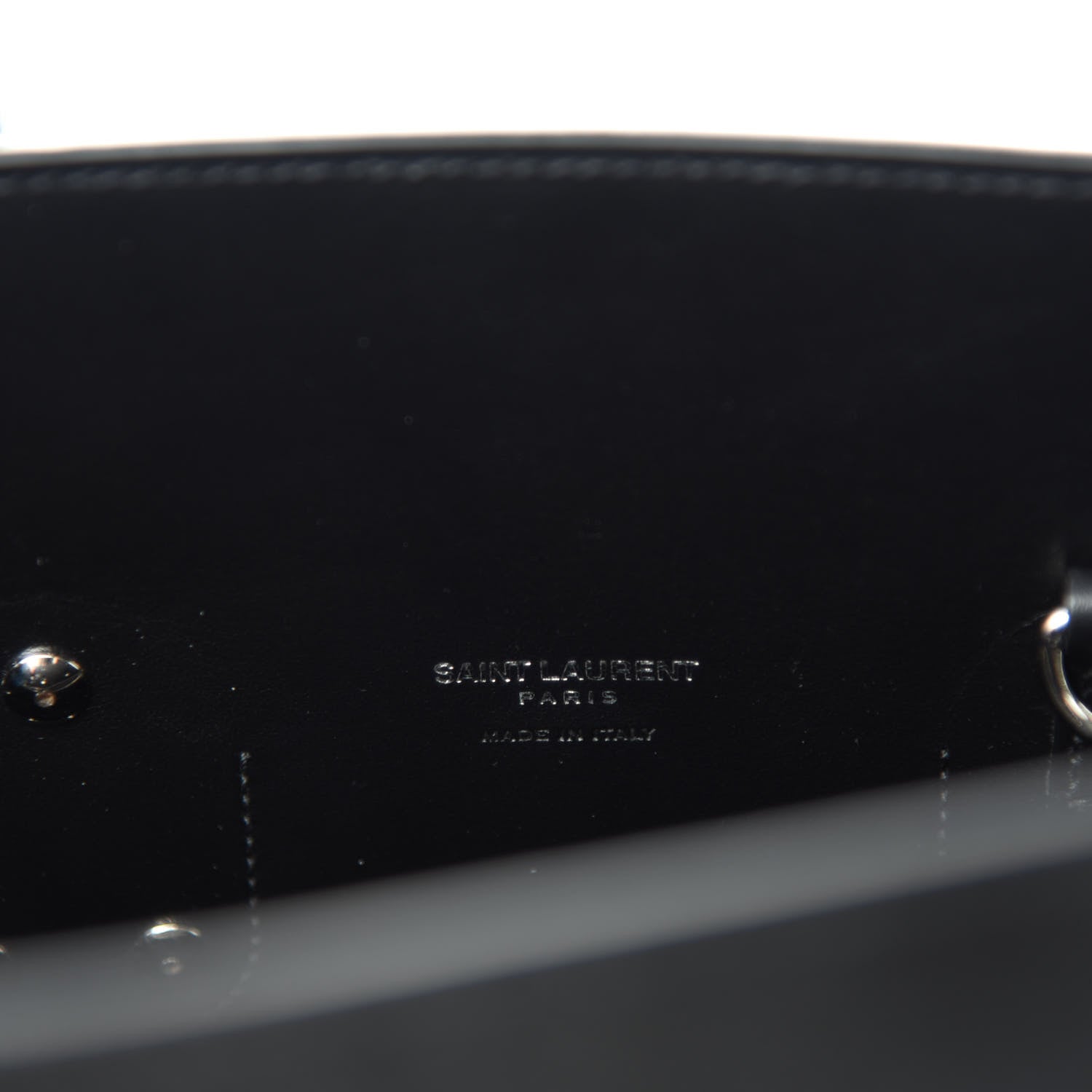 Saint Laurent Grained Calfskin Small Sac De Jour Black 8 of 9